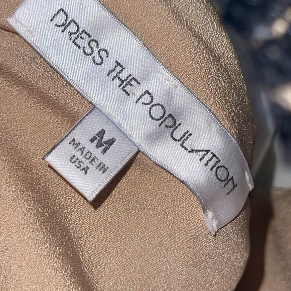 Dress the Population Black Floral Lace Mini Dress - Picture 11 of 12